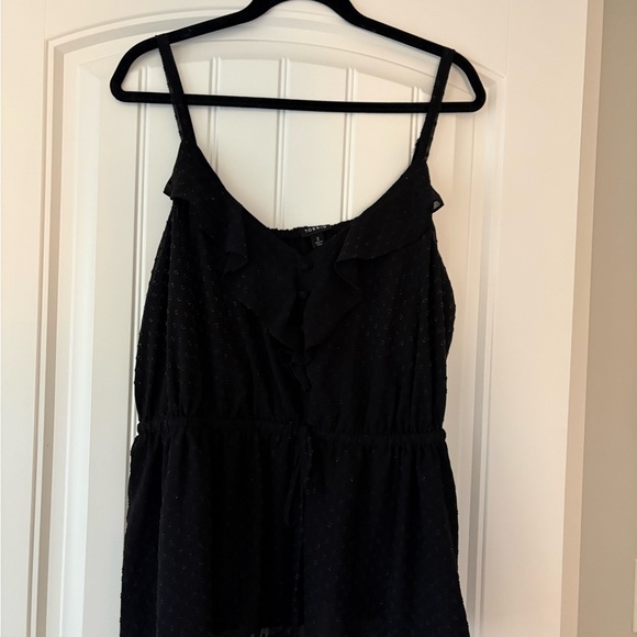 torrid Tops - Elegant Black Babydoll Tank